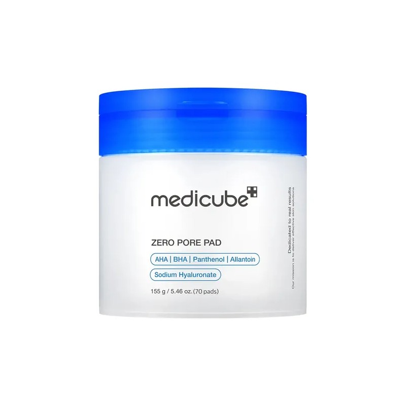 Almohadillas Sin Poros 70 Pads 155g Piel Grasa Exfoliante Medicube