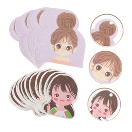 STOBOK 100pcs Headband Display Cards, Hair Band Packaging Card Hair Bow Display Cards Necklace Display Cards Pin Display Paper Display