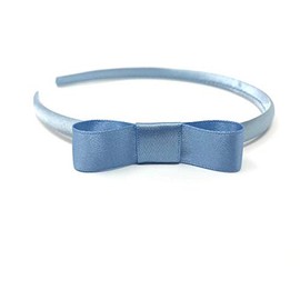 Light Blue Bow Hairband Cinderella Style Light Blue Headband World Book Day