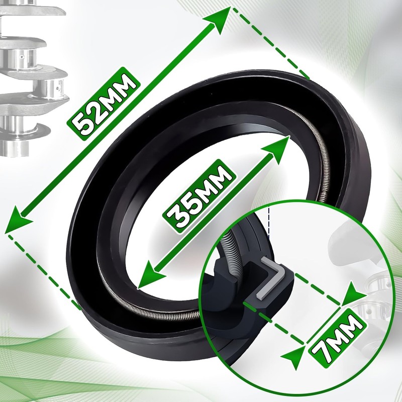 Shaft Seal with Size 52 x 35 x 7 mm