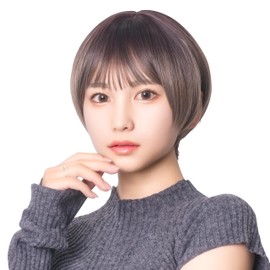 Clearstone WIGGY RICH Wig, Fashion Wig, Manish Short, Women's, White Ash Gold, Blonde