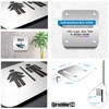 Kinekt3d Guide Systems Signs Made of 1.5 mm Aluminium Solid