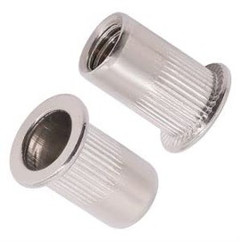 M10-1.5 x 21mm (20 pcs) Rivet Nuts, 304 Stainless Steel 18/8
