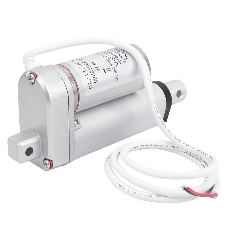 Electric Linear Actuator Motor Lifting System Putter 100kg Load 50mm