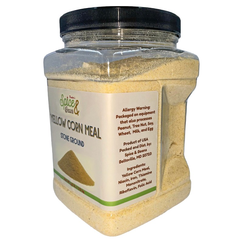 Stone Ground Yellow Corn Meal | Enriched | by Dasher's