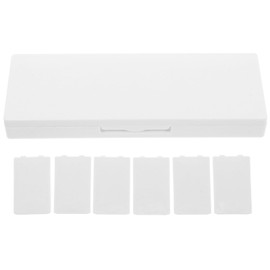 Mobestech 6grids Portable Folding Eye Shadow Palette DIY Makeup Organizer Lip Organizer