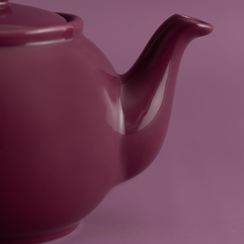 Price & Kensington Tetera de gres de 6 tazas, magenta