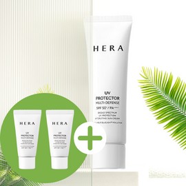 Hera UV Protector Multi-Defense Total 80ml Set/ 2 pcs of 50ml+15ml / 헤라 유브이 프로텍터 멀티디펜스 총 80ml 세트/ 50ml+15ml 2개 구성