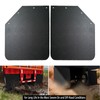 BST BSSP Pair Universal Heavy Duty Polymer Mudflaps 24x30 Inch,
