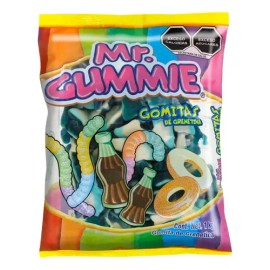 Gomitas En Forma De Tiburón Mr Gummie 1kg Sabor Frutas
