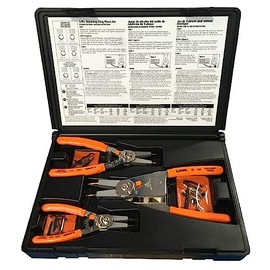 A & E Hand Tools Snap Ring Plier Set (1465), One Size