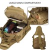Protector Plus Tactical Sling Bag Military MOLLE Crossbody Pack Chest