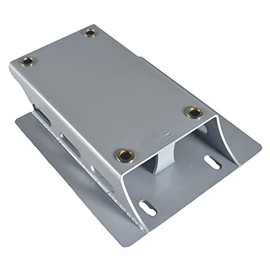 QASKEHKT Torque Converter Motor Riser Plate Mount for Predator 196cc / 212cc Engine on Coleman CT200U BT200X Mini Bikes Silver