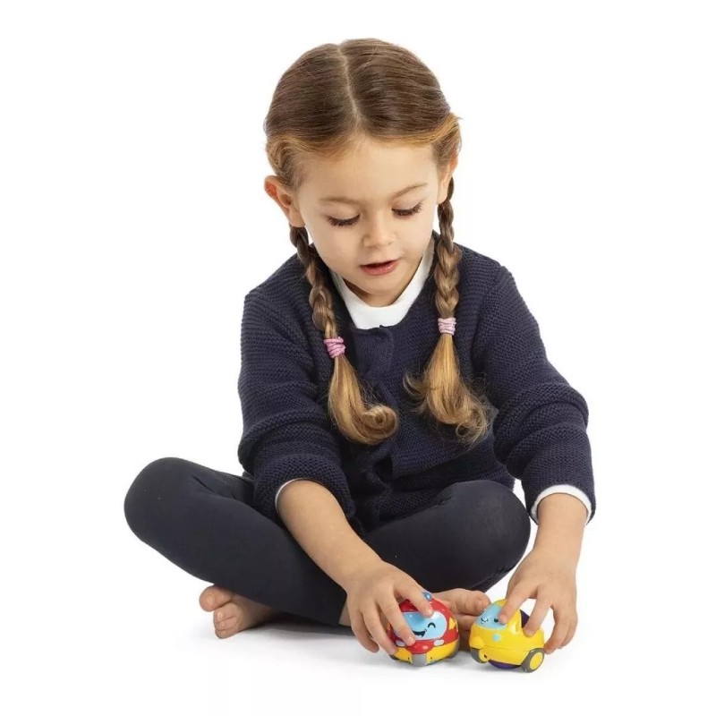 Chicco 3 Piezas De Carritos De Construcción Rolling Wheels