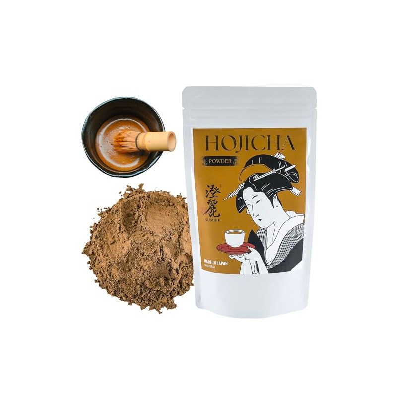 SUMIRE Hojicha Powder Rich Aroma from Kagoshima, Japan - Roasted