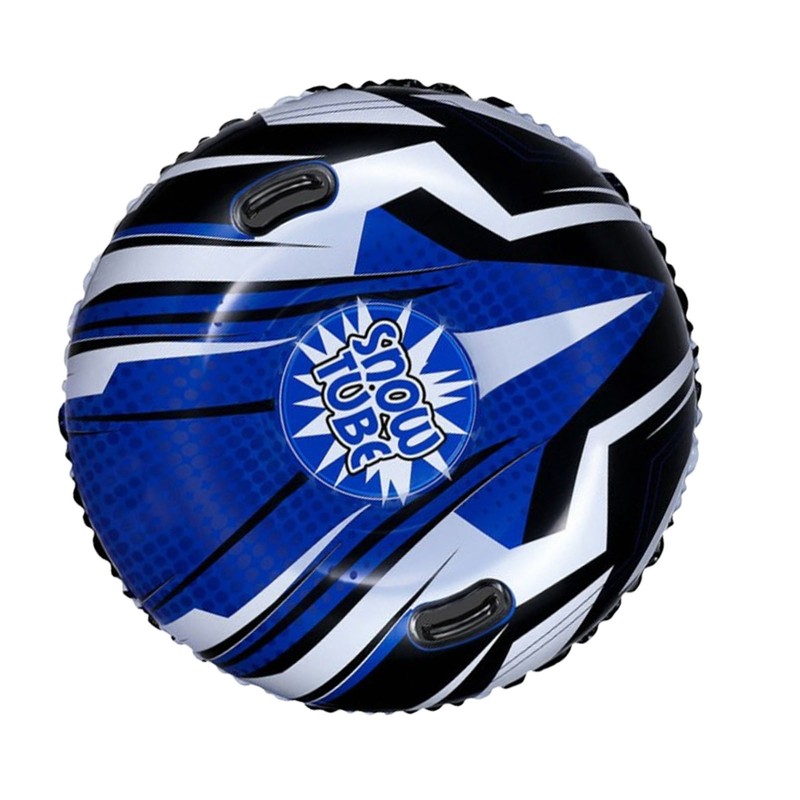 Snow Tube with Handle Outdoor Inflatable Snow Sled Ski Circle