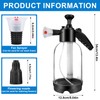 Car Wash Pump Sprayer, 2L Snow Foam Sprayer With 2