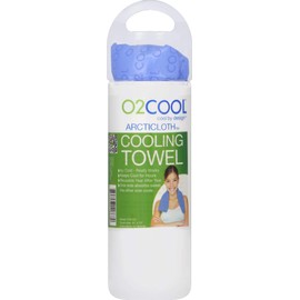 O2COOL Count (Pack of 1), Blue Cooling Towel, 1 EA