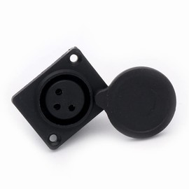 Mobility Scooter Charging Port Socket Replacement with Cover Charger Spare Part