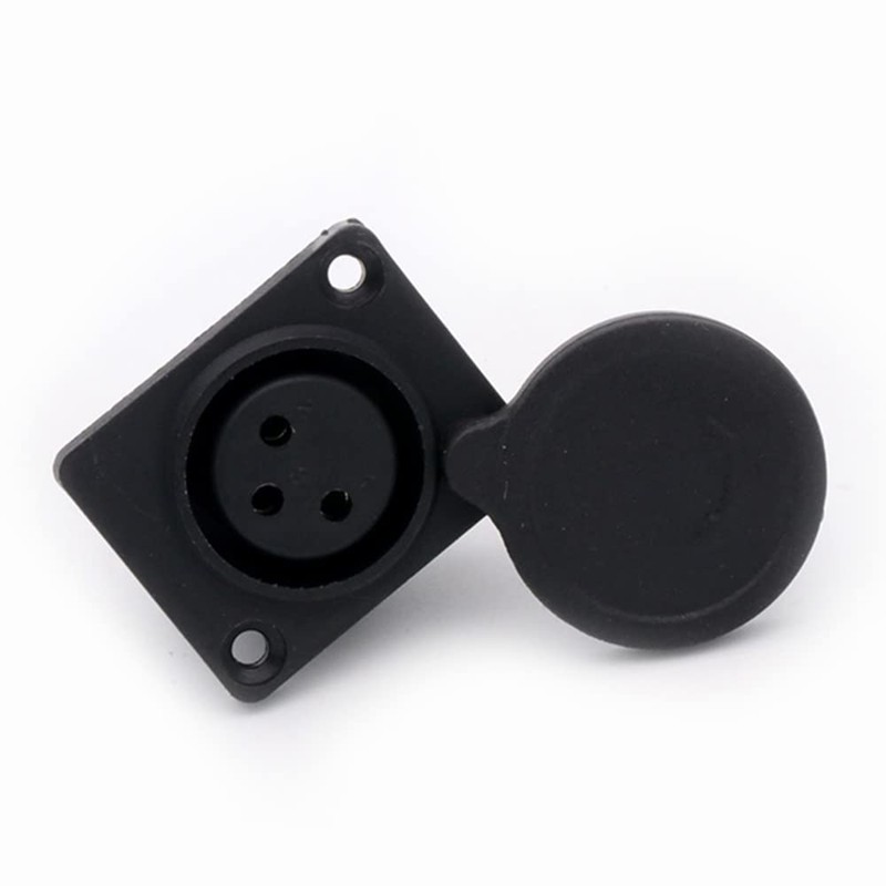 Mobility Scooter Charging Port Socket Replacement with Cover Charger Spare