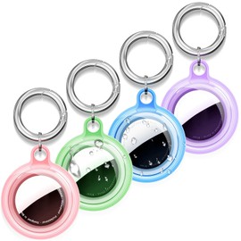 Waterproof AirTag Cases - Shockproof & Dustproof Holder (4 Pack)