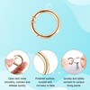16pcs Spring o Ring Clip, Extra Small Spring o Ring