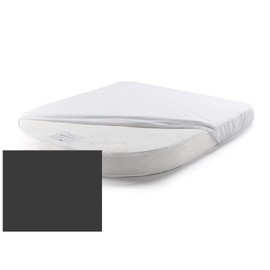 CARAVAN/MOTOR HOME ISLAND BED FITTED SHEETS Hand Made (Charcoal Grey, 10" (26cm Deep))