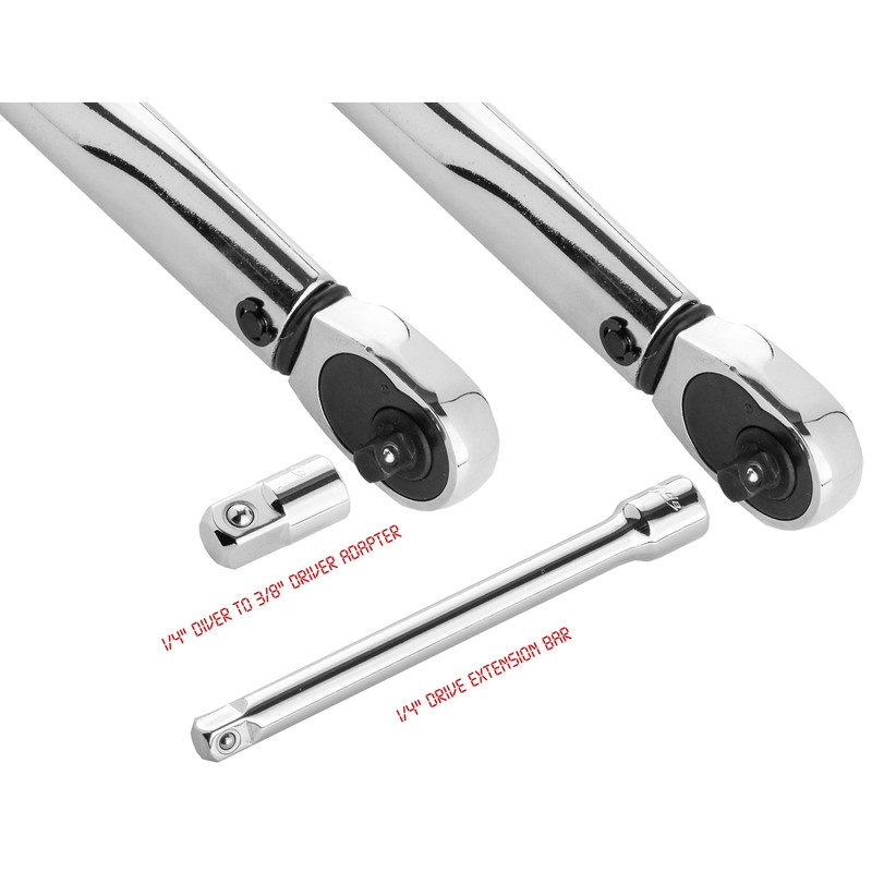EPAuto 1/4-Inch Drive Click Torque Wrench (20-200 in.-lb. / 2.26