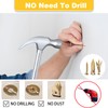 Jyphorixal 420Pcs Self Drilling Drywall Anchors with Screws Kit,Zinc Plated