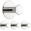 SAYAYO Adhesive Hooks for Hanging Coat, Hat, Robe, Brushes, Stick