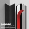 ‎Frychee Wall Corner Protector, Walls Edge Protector，Self-Adhesive Wall Corner Guards,PVC