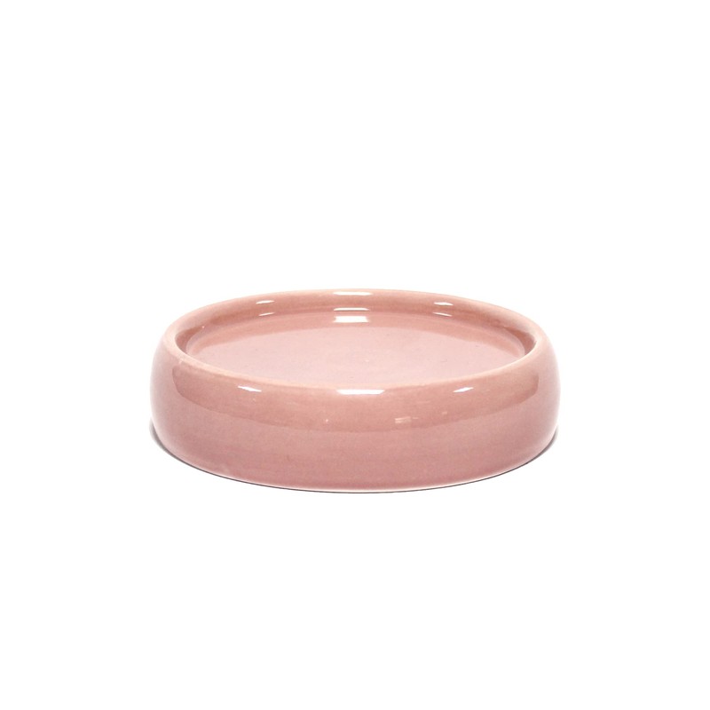 douceur d'intérieur, Soap Dish 10 x 3.5 cm Powder Pink
