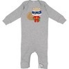 inktastic Superhero Squirrel, Cute Squirrel, Mask, Cape Baby Romper Coveralls