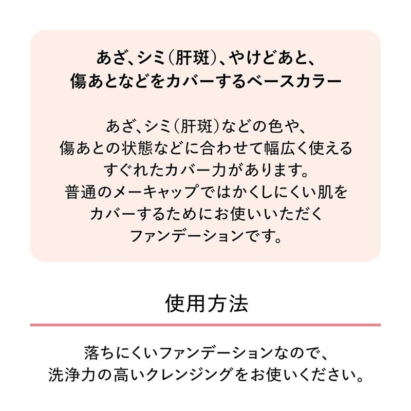 Shiseido S101 Spots Cover Foundation (Base Color) Base Color (Overall)