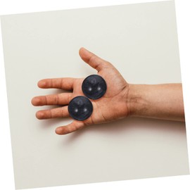 Garneck 2er Set Chinesische Handkugeln – Qigong-Kugeln Zur Gesundheitsförderung Und Stressreduktion - Ideal Für Das Handtraining Und Entspannung Natürliche Klangkugeln in Elegantem Schwarz