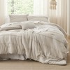 Bedsure Bedsure Queen Comforter Set - 4 Pieces Pinch Pleat