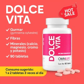 Omnilife Suplemento Alimenticio Tabletas Dolce Vita Pzs Sabor Toronja
