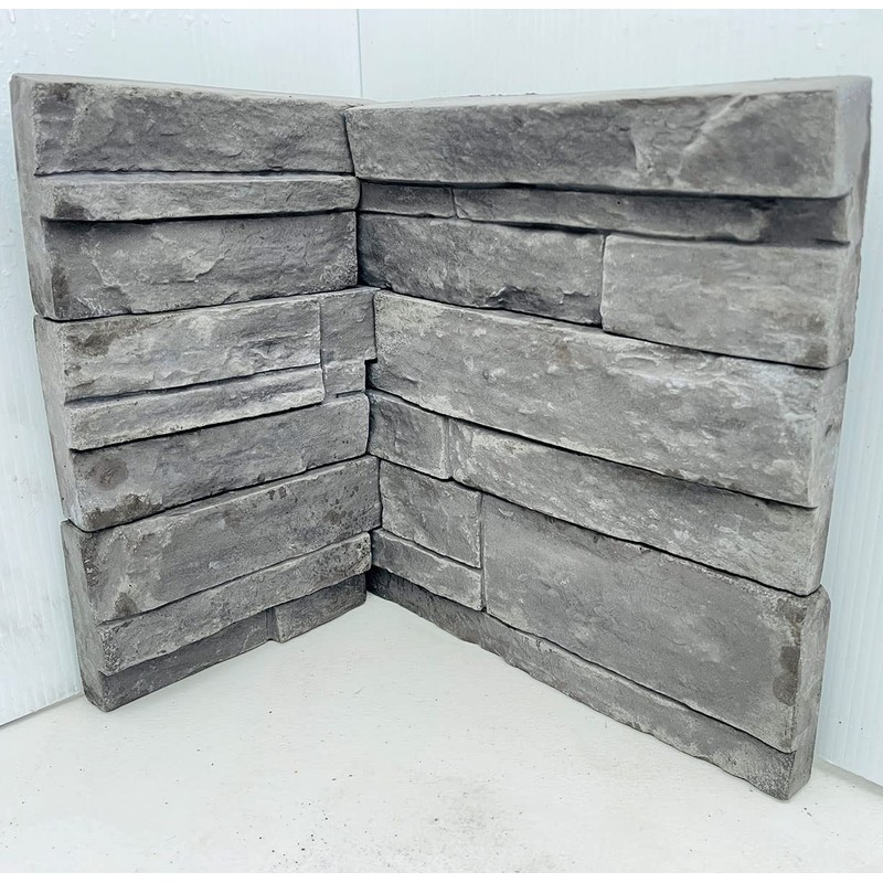 AUTUMN Corner Durable Veneer Molds for Concrete, DIY Veneers, Concrete