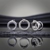 COOEAR Gauges for Ears, Dragon Steel Tunnels Flesh Earring, Stainless