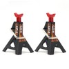 DollaTek 2Pcs KM2 6T TRX4 D90 Jack Simulation Climbing Remote