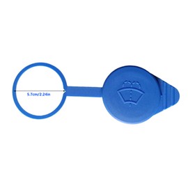 Windshield Washer Fluid Cap Wiper Reservoir Tank Cap Compatible with 2012-2018 Ford Focus, Replace CP9Z-17A605-A, 1 Pack