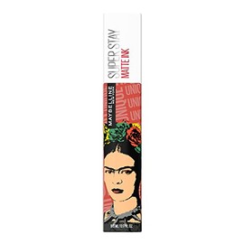 Maybelline New York Labial Líquido Superstay Matte Ink X Frida Kahlo Tono Amazonian 70