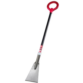 Radius Garden 90411 7 x 53 Inch Long Handled Steel Ice Scraper/Chopper, Radius Grey