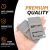 GYOFFULL RV Refrigerator Airing Device Door Prop Clips to Prevent
