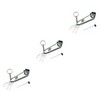 Kisangel 3pcs 6-in-1 Golf Multi Tool Divot Repair Ball Marker