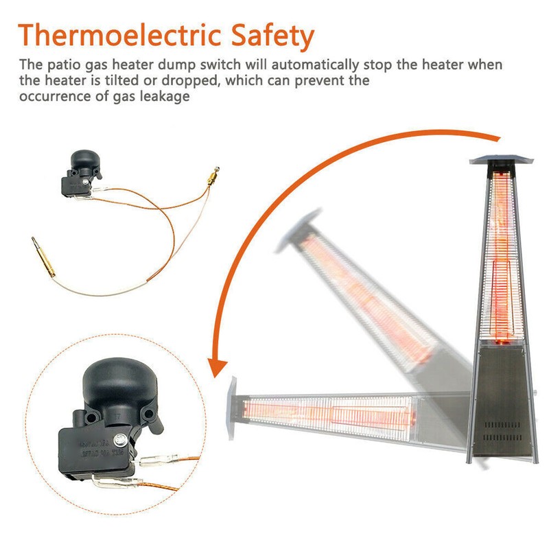 Thermocouple Tilt Switch for Patio Heater Thermocoupler Dump Switch Safety