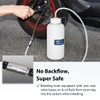 FIRSTINFO Brake Service Brake Fluid Bleeder Bottle/Receiver with Non-Return Check