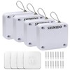 SHIMIDO Upgraded Retractable Automatic Door Closer - Tool-Free Installation, Powerful