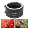 DGEOSR Alloy Black Auto Focusing Macro Extension Tube Adapter Ring