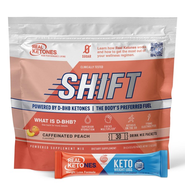 Real Ketones Real Ketones BHB Exogenous Ketones Drink Mix Packets